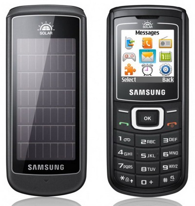 Solar Powered Mobile Phone Solar Guru E1107 Solar Powered Mobile Phone Solar Guru E1107